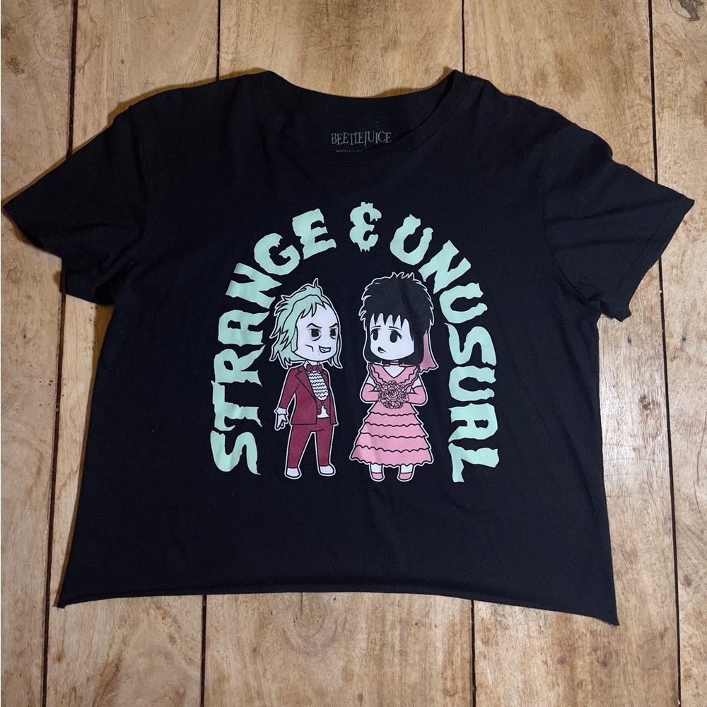 Beetlejuice Lydia Wedding Chibi T-Shirt